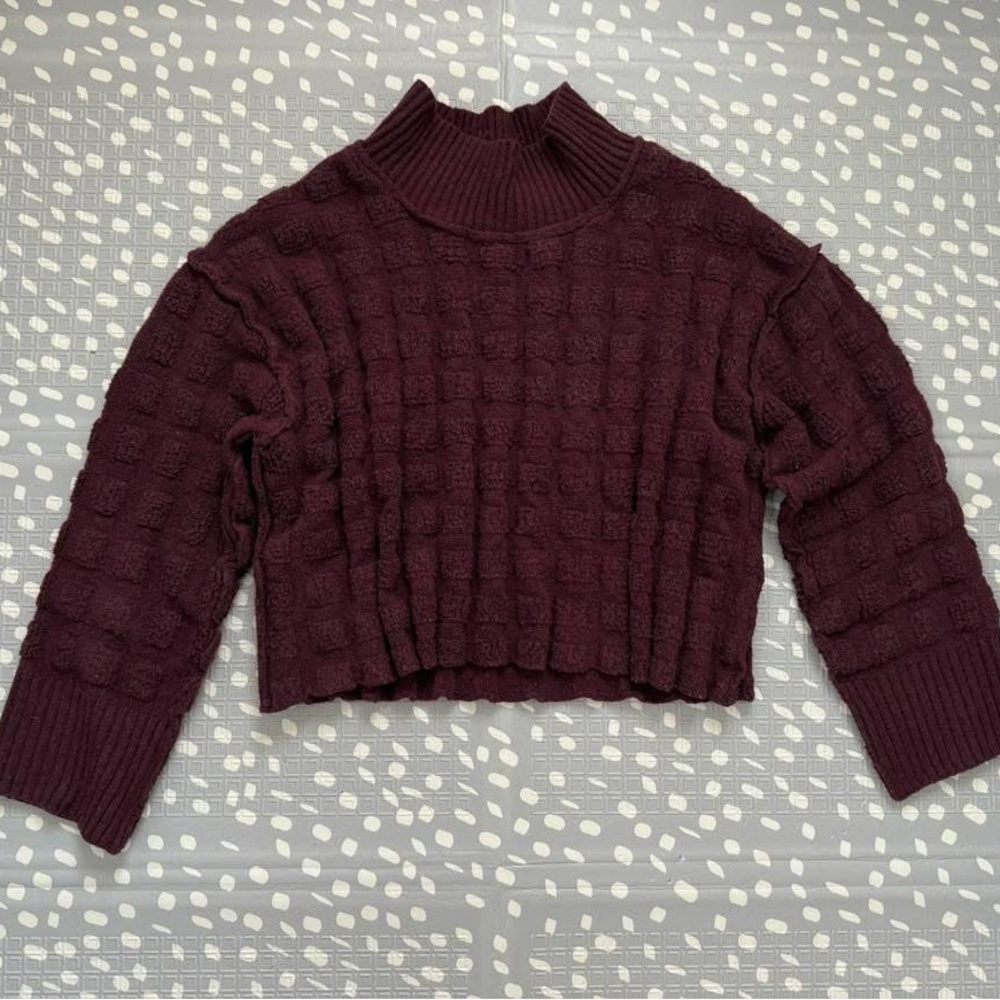 Free People Cropped Sweater